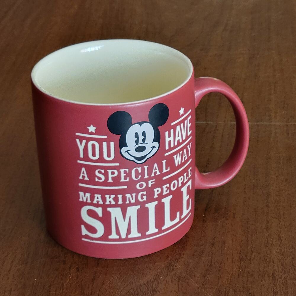 Mickey Mouse You have a Special Way of Making People Smile Cup Mug Disney Parks